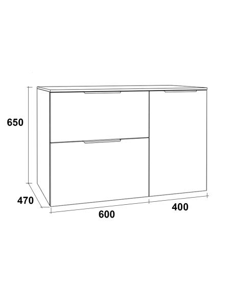 Тумба під умивальник Linz