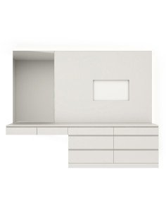 Комплект косметичний столик та комод