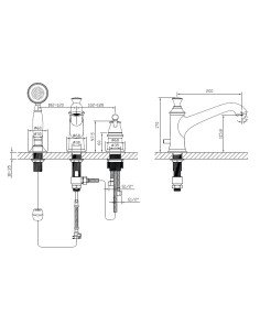 Imprese PODZIMA LEDOVE На борт ванни Хром 2