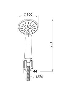 Imprese  Ручний душ Хром 2