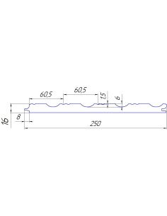 Стінова панель Вертикаль 2
