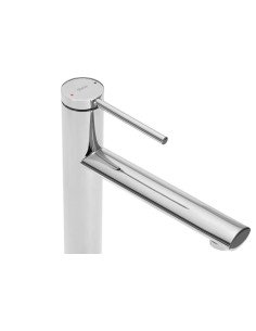 Змішувач для раковини (умивальника) REA OVAL CHROME хром високий 2