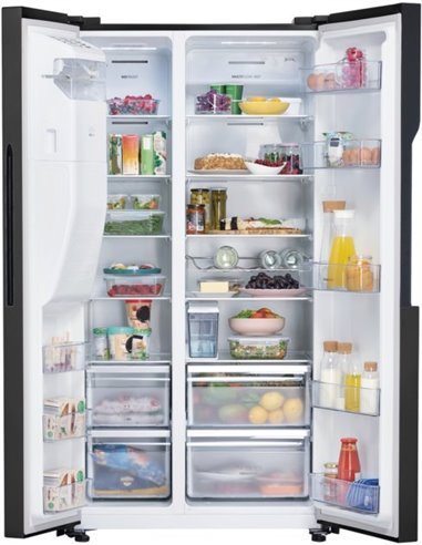 Side-by-side холодильник GORENJE NRS9EVB