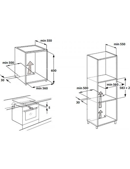 Електрична духова шафа Whirlpool AKZ9 6230 S