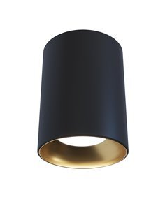 Точковий накладний сівтильник Pikart BP Чорний/ Золотий pikart-28589-2